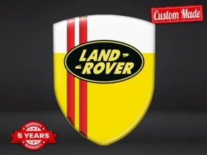 Land Rover Personalized Business Stickers Pro Max Resilient Look
